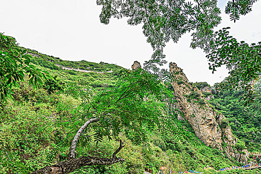 中国,河北,白石山,自然景观