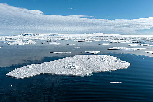浮冰,海峡,斯瓦尔巴群岛,北极,挪威,欧洲