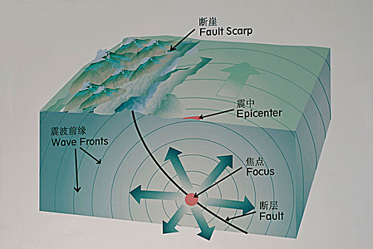 地震运动模型图