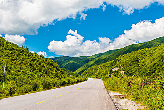 高原高山国道道路