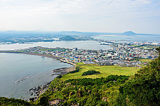 济州岛日出峰