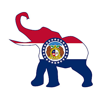 密苏里,共和党,旗帜