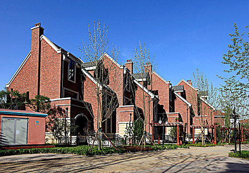 別墅,高檔社區,聯排別墅,住宅樓,房地產,小區,園林