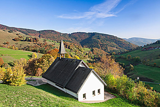 小教堂,黑森林,巴登符腾堡,德国