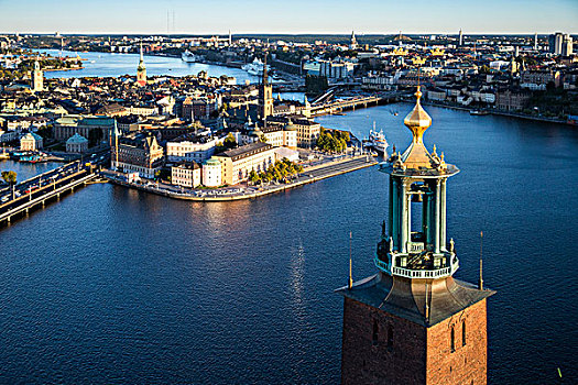 斯德哥尔摩,城市,市政厅,瑞典