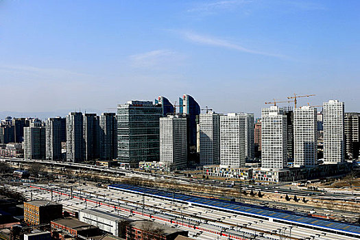 北京cbd的建筑