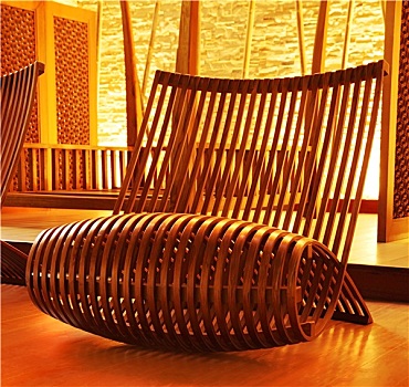 木质,现代,设计,椅子