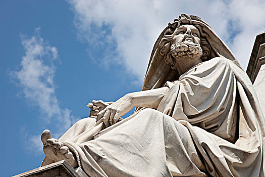 雕塑,广场,罗马,意大利,欧洲