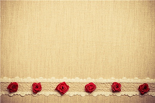 框,红色,丝绸,玫瑰,布