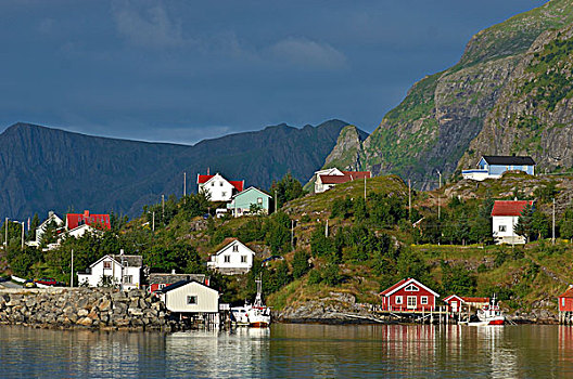 罗弗敦群岛,挪威,斯堪的纳维亚,欧洲