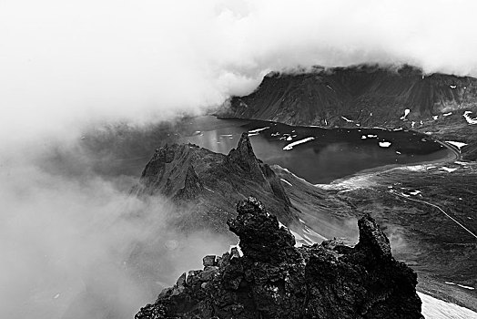 素色长白山