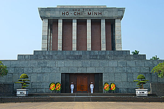 胡志明墓,河内,越南,亚洲
