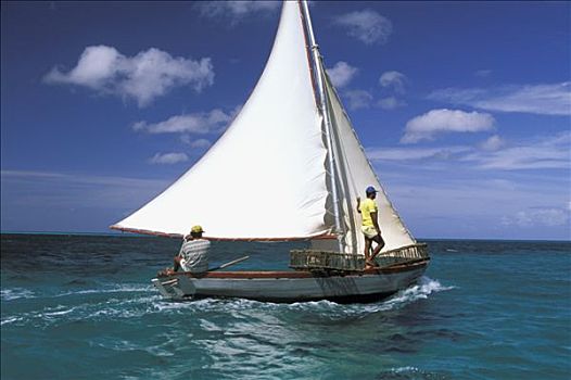多米尼加共和国,渔船,海洋