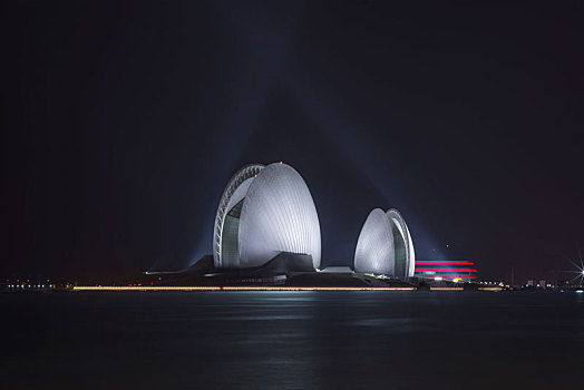 珠海大剧院夜景