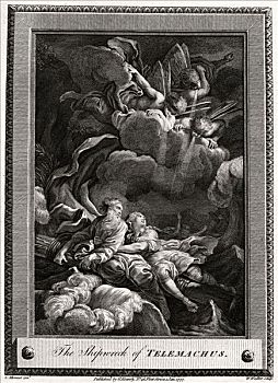 失事船舶,1777年,艺术家