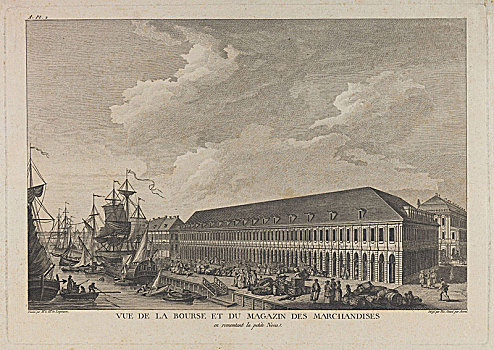 证券交易所,圣彼得堡,1785年,艺术家