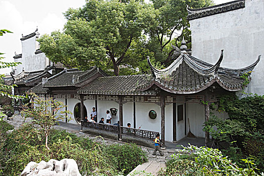 中式花园,上海,中国