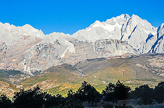 云南雪山风景