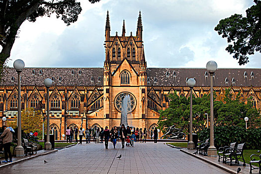 悉尼市区,悉尼,圣玛丽大教堂