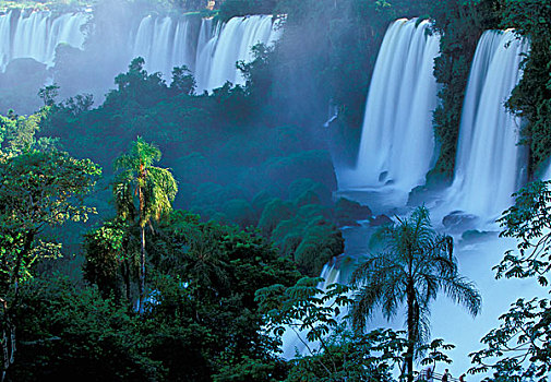 巴西,伊瓜苏,国家公园,伊瓜苏瀑布