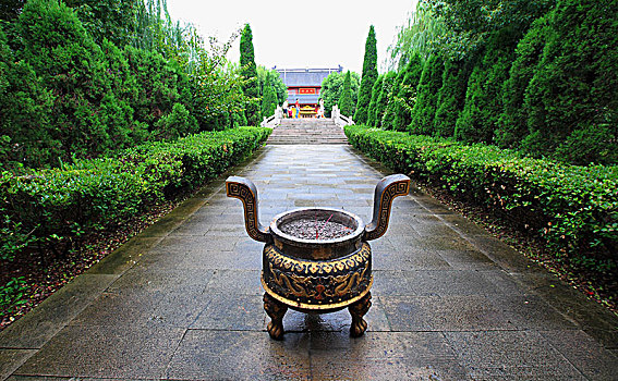 奉化,岳林禅寺,寺院,外景