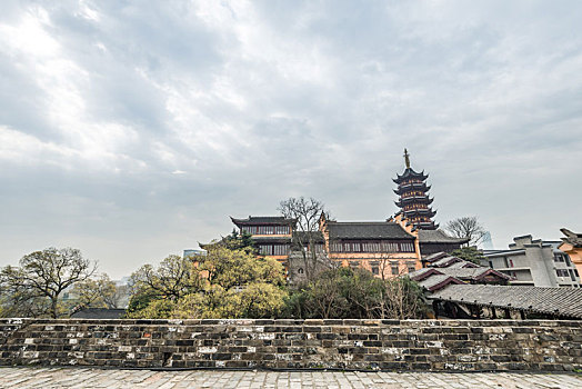 樱花,盛开,南京,明长城,鸡鸣寺