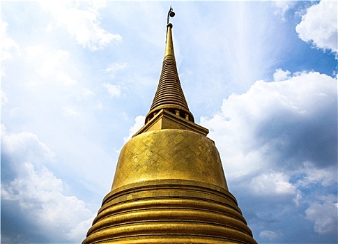 寺院,庙宇,金色,攀升,曼谷,泰国