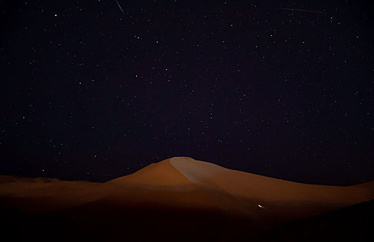 鸣沙山星空