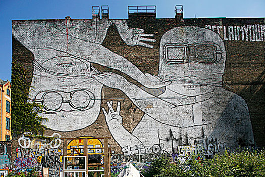 街头艺术,柏林,德国,欧洲