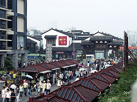 浙江杭州河坊街