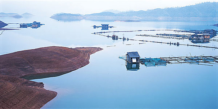 浙江,水产养殖,签到,湖