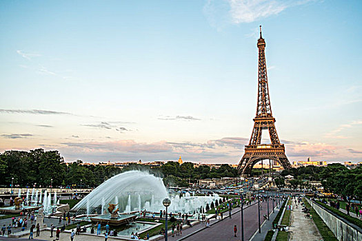 风景,埃菲尔铁塔,巴黎,法国