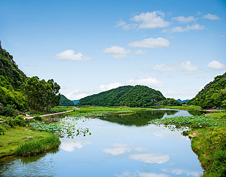 云南省文山州丘北县普者黑景区