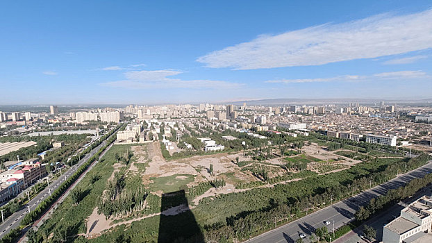 新疆喀什俯瞰