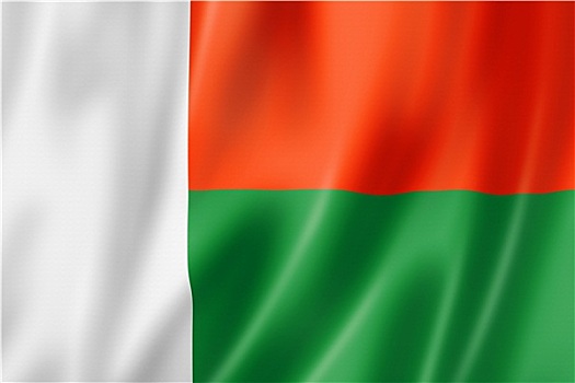 马达加斯加,旗帜
