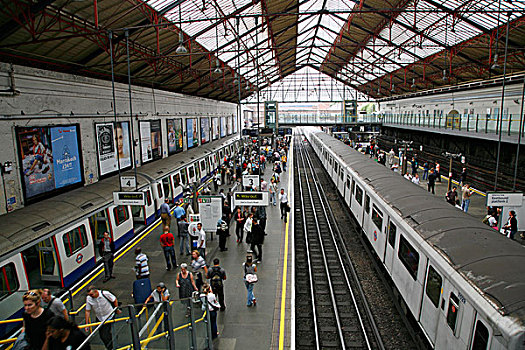 地铁,车站,伦敦,英国