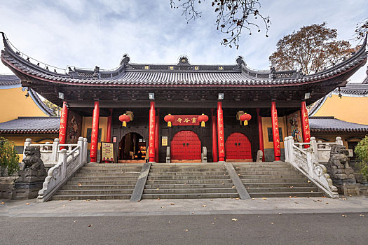 南京灵谷寺庙宇建筑