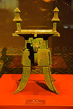 河南安阳殷墟博物馆青铜器