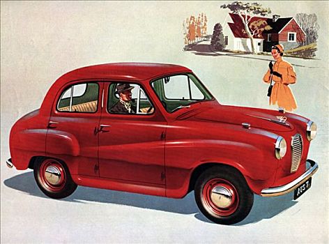汽车,20世纪50年代
