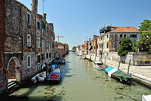 威尼斯人,运河,房子