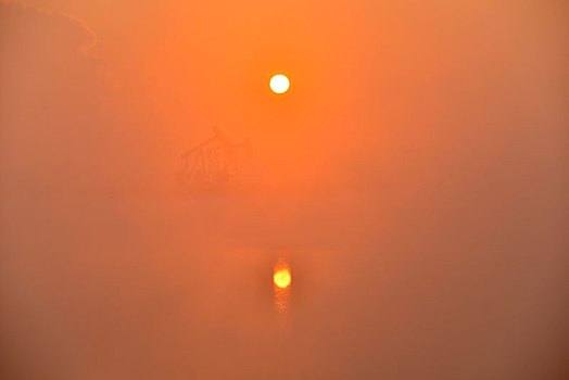 油城冬季风光美