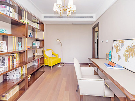 不同风格室内装修设计书房