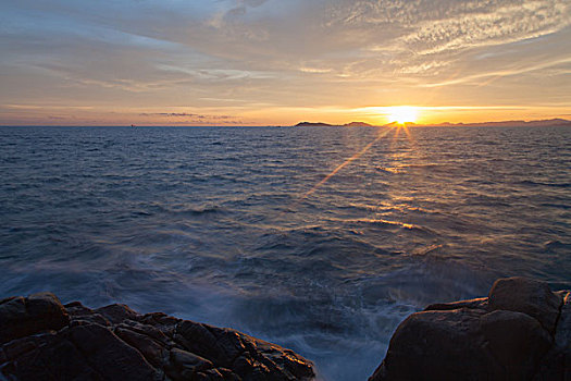 海边日落风光