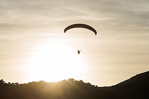 滑翔伞,安达卢西亚,西班牙