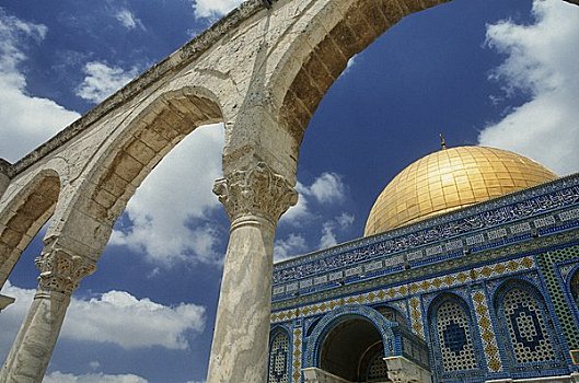 穹顶,石头,圣殿山,耶路撒冷,以色列