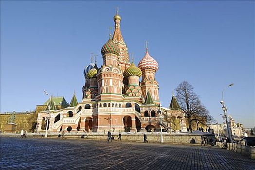 罗勒,大教堂,红场,莫斯科,俄罗斯