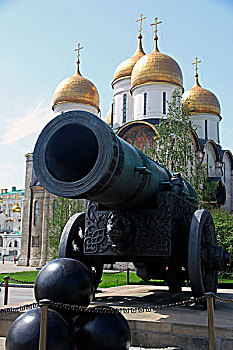 欧洲,俄罗斯,莫斯科,克里姆林宫,大教堂,背景