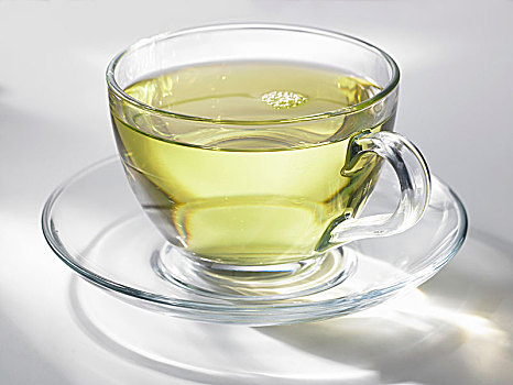 绿茶,玻璃杯
