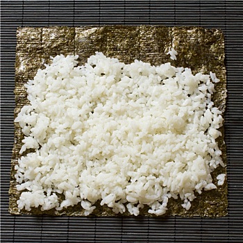 米饭,海草