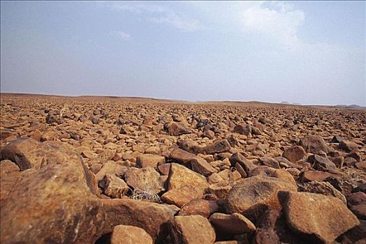 石头,荒芜,干旱,达马拉兰,纳米比亚,非洲,荒地,贫乏